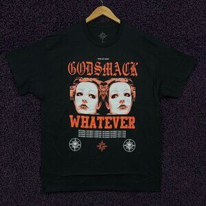 Godsmack Whatever Smack This Cover Nu Metal Band T-Shirt XL